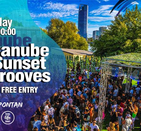 DANUBE SUNSET GROOVES by ELB & Spontan | 30th May, Friday | Sunset dance with free entry