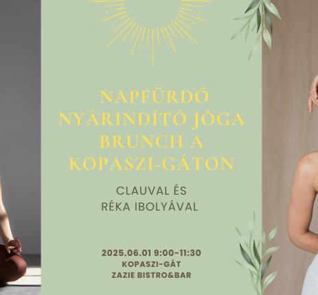 Napfürdő - Nyárindító jóga brunch