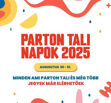 Parton Tali Napok – Nyárzáró Daytime Party!