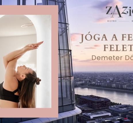Yoga above the clouds