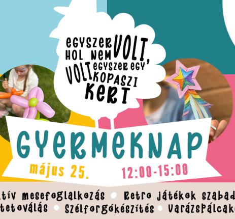 Gyermeknap a Kopaszi Kertben