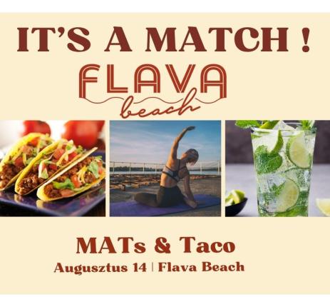 It's a MATCH - Mats & Taco // PilaTaco - Sunset Flow