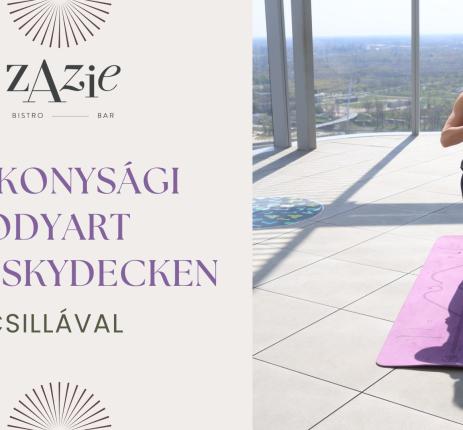 BodyArt a MOL Skydecken – jótékonysági esemény