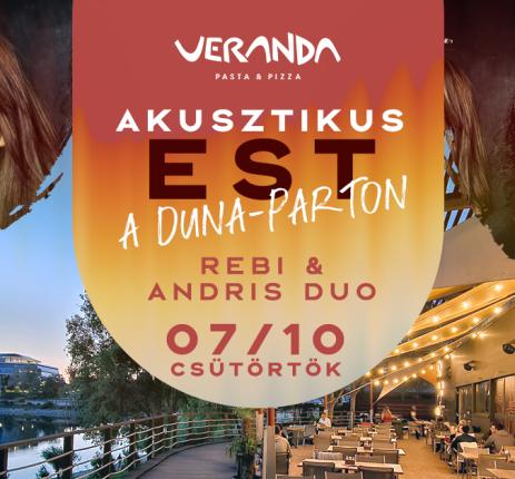 Akusztikus Est a Duna-parton - Rebi & Andris Dou