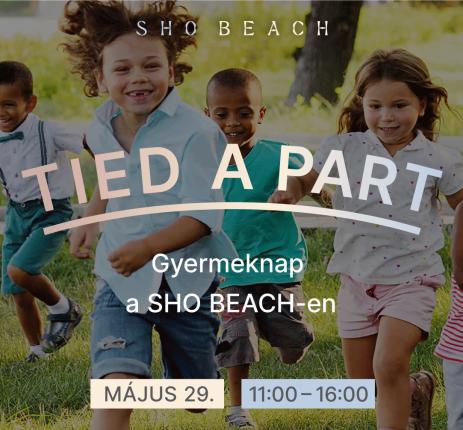 THE BEACH IS YOURS! Children's day at SHO BEACH!