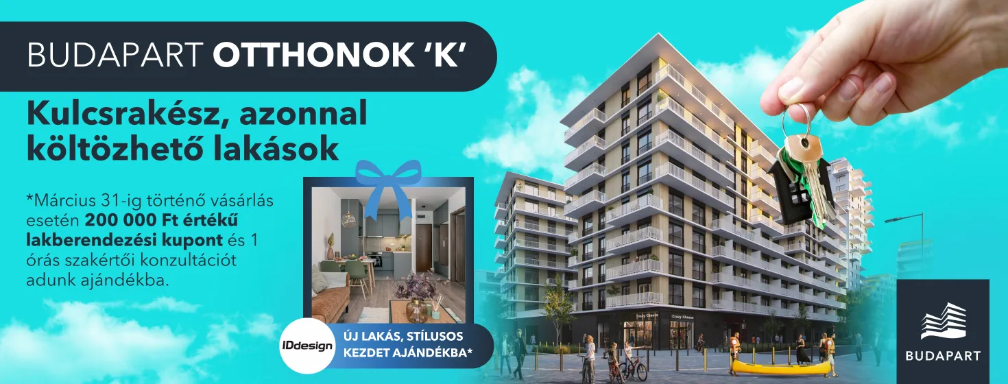 IDdesign lakberendezési kupon és lakberendezési tanácsadás a BudaPart Otthonok ’K’ épület lakásvásárlói számára